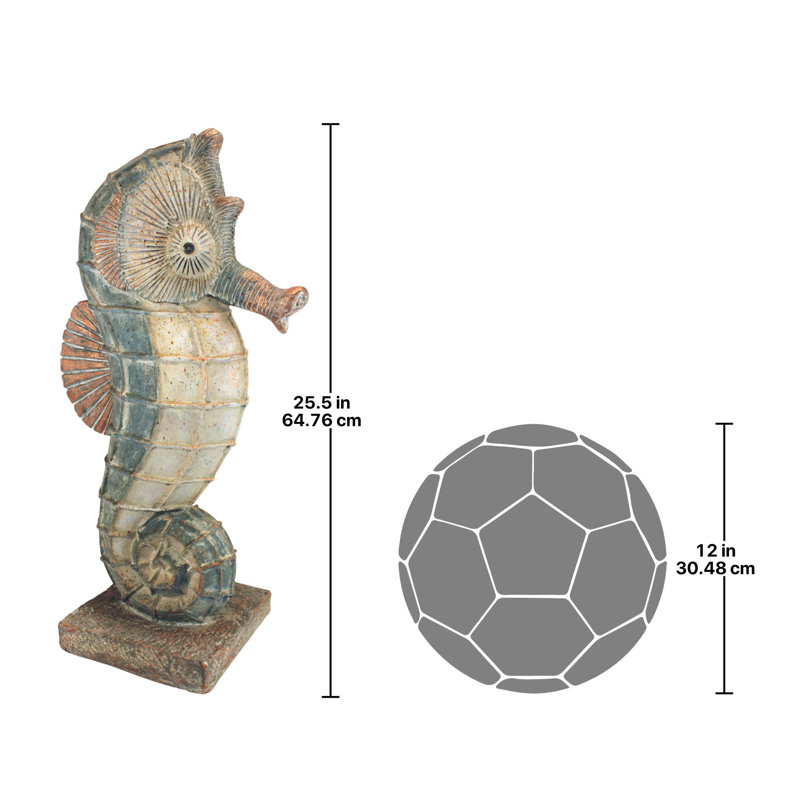 Statue marine hippocampes