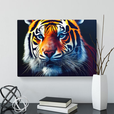 A Tiger Portrait Vol.1 - Wrapped Canvas