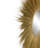 Esquivel Dried Plant Tribal Inspired Sunburst Grass Brown Wall Mirror with Coiled Rope Center