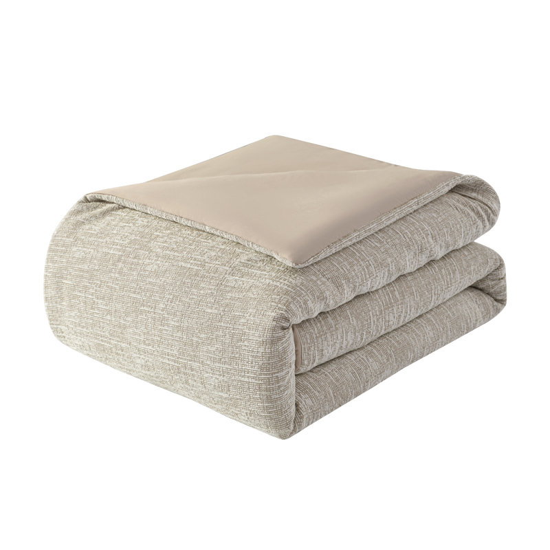 Ensemble d'édredon texturé 3 pièces Westmont, Taupe