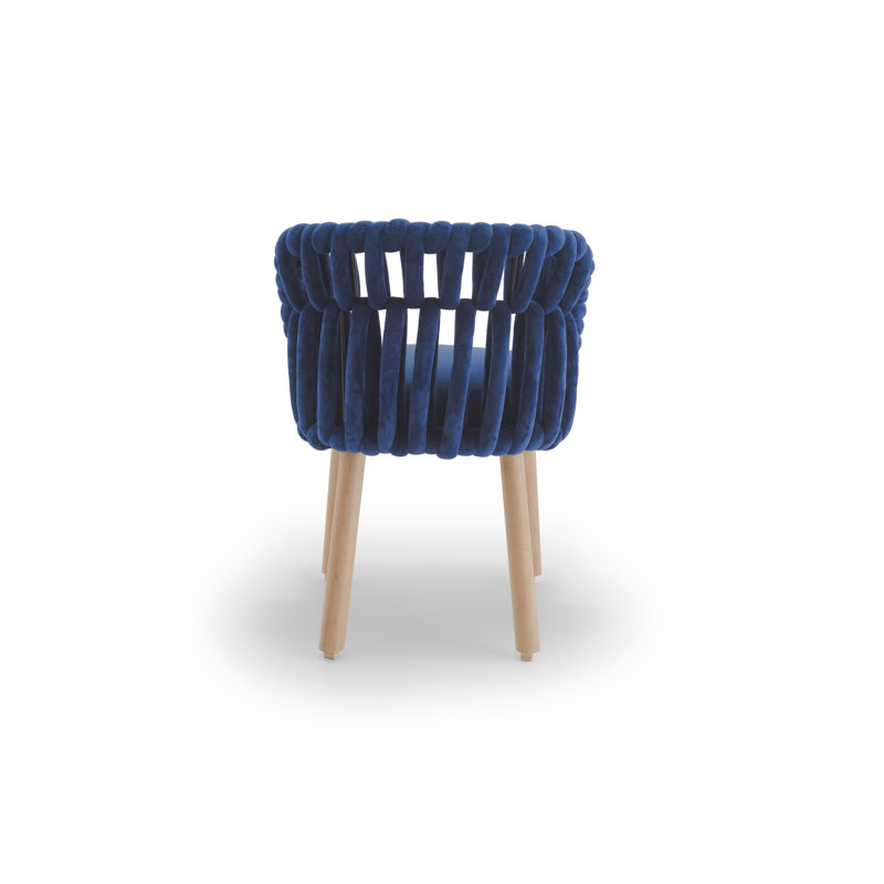 Knit Chair, Royal Blue