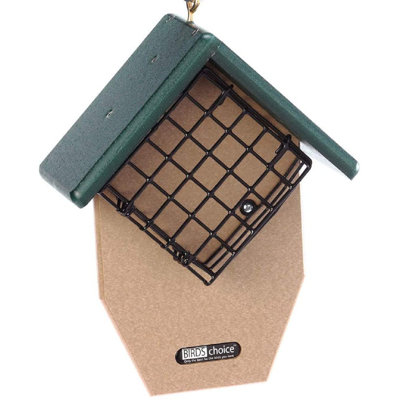 Mangeoire à oiseaux recyclée à double queue
