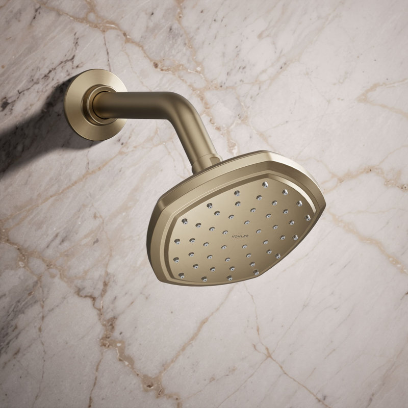 Occasion Full/Standard Fixed Shower Head, Vibrant Brushed Bronze, 2.5 GPM 