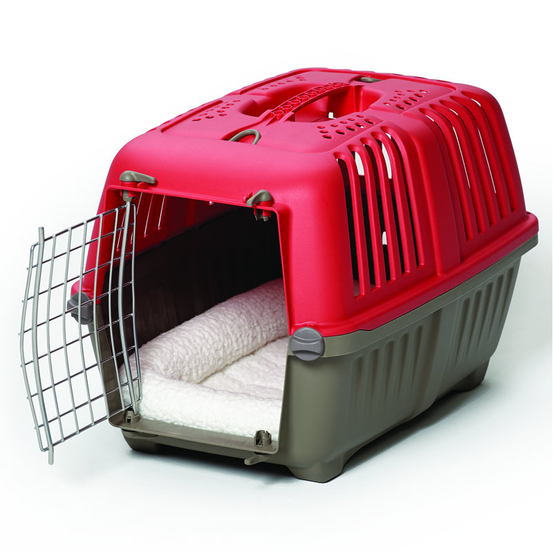 X-Large White Fleece Pet Bed for Carriers
