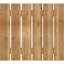 TimberCraft 5 3/8 "planches espacées avec des planches et des lattes, Western Red Cedar (par paire)-36421230-36421302