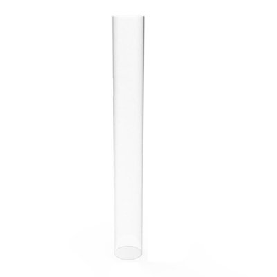 Clear Acrylic Tube, 5/64 (2mm) Wall Open Ended