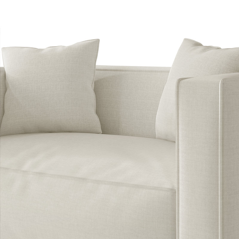 Causeuse en lin, Beige