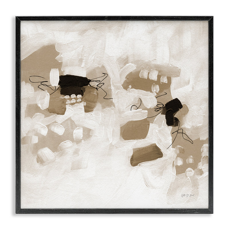 Estampe numérique bohème classique Boho par yvette St. Amant, Giclée encadrée noir minuit, H 24 po x l 24 po