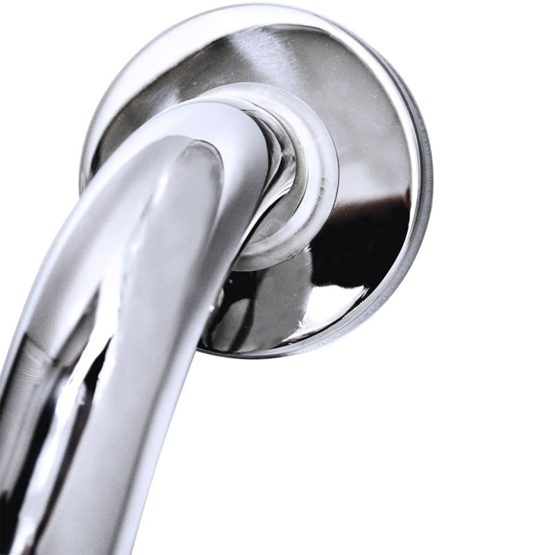 Ridder Safety Grab Bar Stainless Steel Chrome, 3.2cm H x 45cm W x 3.2cm D