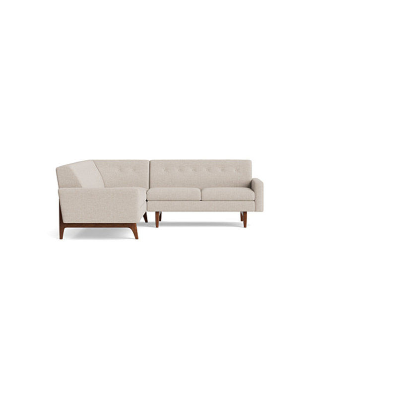 Tyler Sectional, Performance Weave - Natural, Left Hand Facing