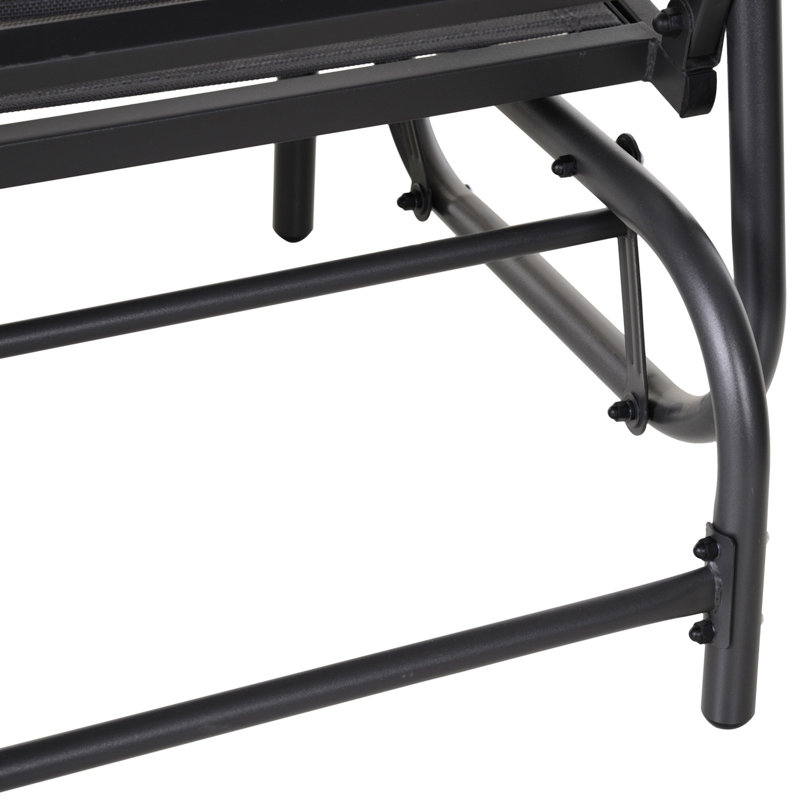 Causeuse de balançoire double pour 2 personnes, Gris