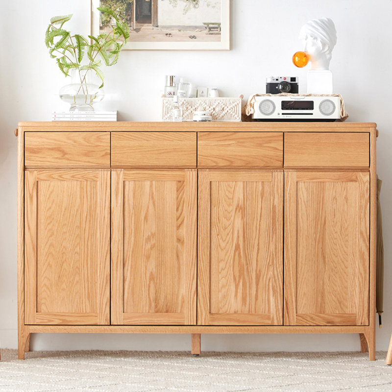 Armoire de rangement à chaussures en bois massif 30 paires