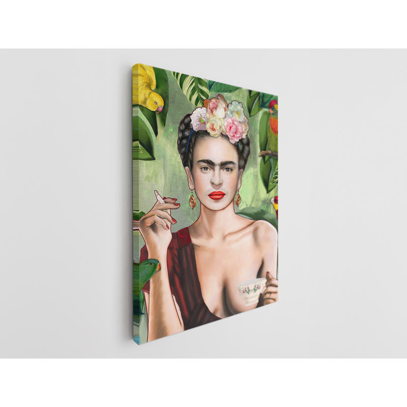 Impression sur toile Frida Kahlo, H 60 po x l 40 po