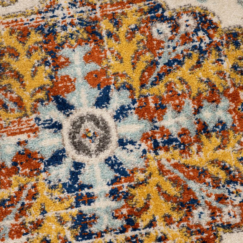 Odie Floral Area Rug, Rectangle 160 x 230cm