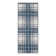 Tereon Plaid Machine Made Power Loom Polypropylene Plastic Indoor/Outdoor Area Rug in Blue/White