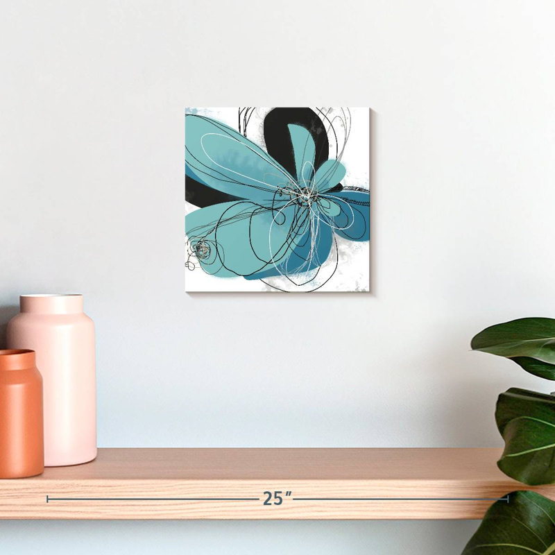 Azul Poetry II, H 10 po x l 10 po