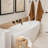 High Flow 2-Handle Wall-Mounted Stainless Steel Tub Filler With Rough-In Valve-123130268