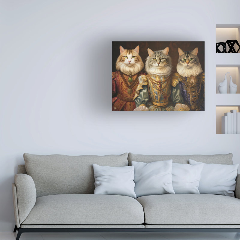 Art sur toile par Michael David Ward, H 14 po x l 19 po
