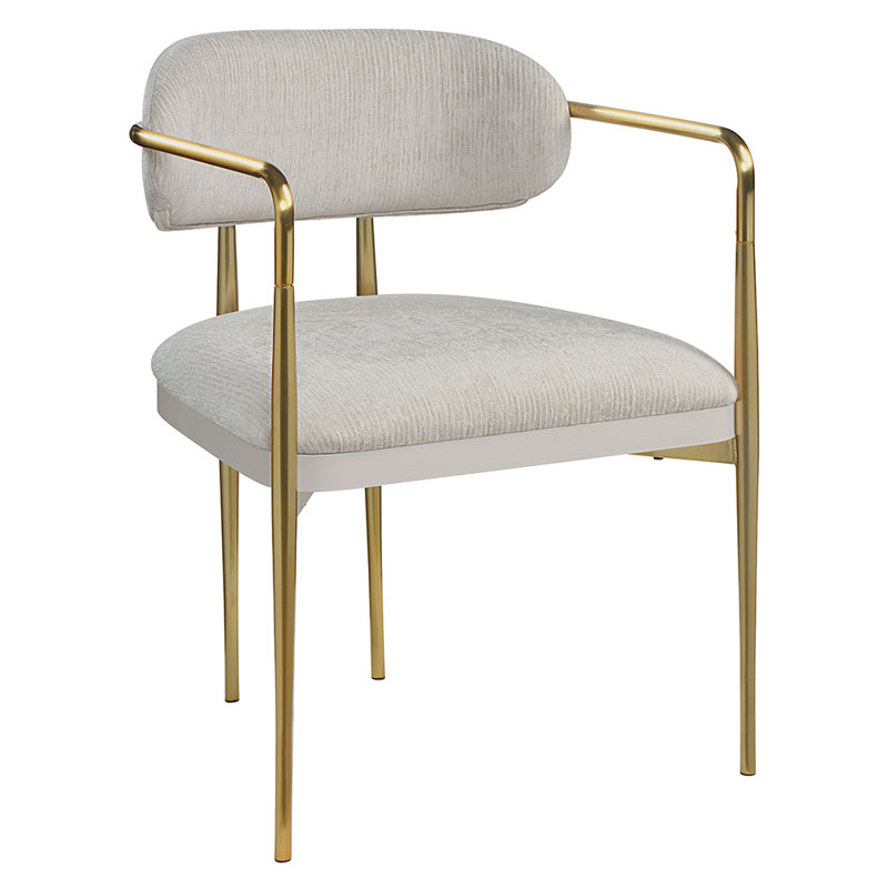 Chaise avec accoudoirs Zayn (ensemble de 2)