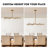 Jewellia 16 - Light Dimmable Glass Sputnik Modern Linear Chandelier