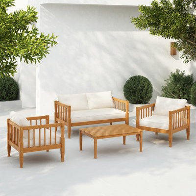 4-Piece Patio Furniture Set, Patio Conversation Set