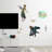 Graphics Non-Wall Damaging Wall Decal