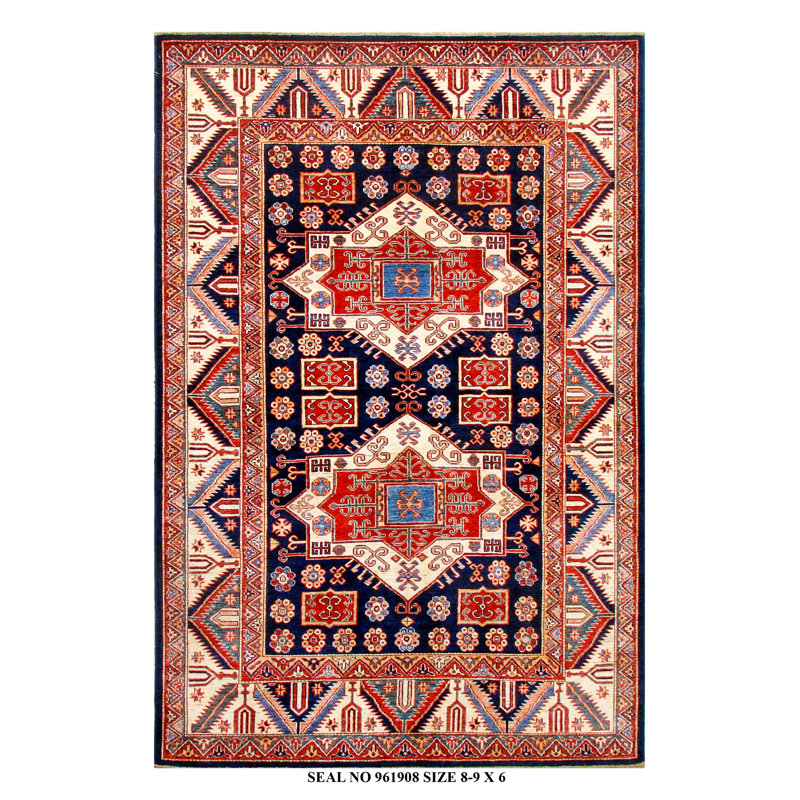 Hand Woven Wool Area Rug