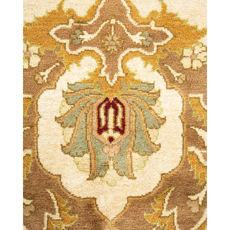 Classic One-of-a-Kind 9'1" X 11'10" Hand Knotted Area Rug