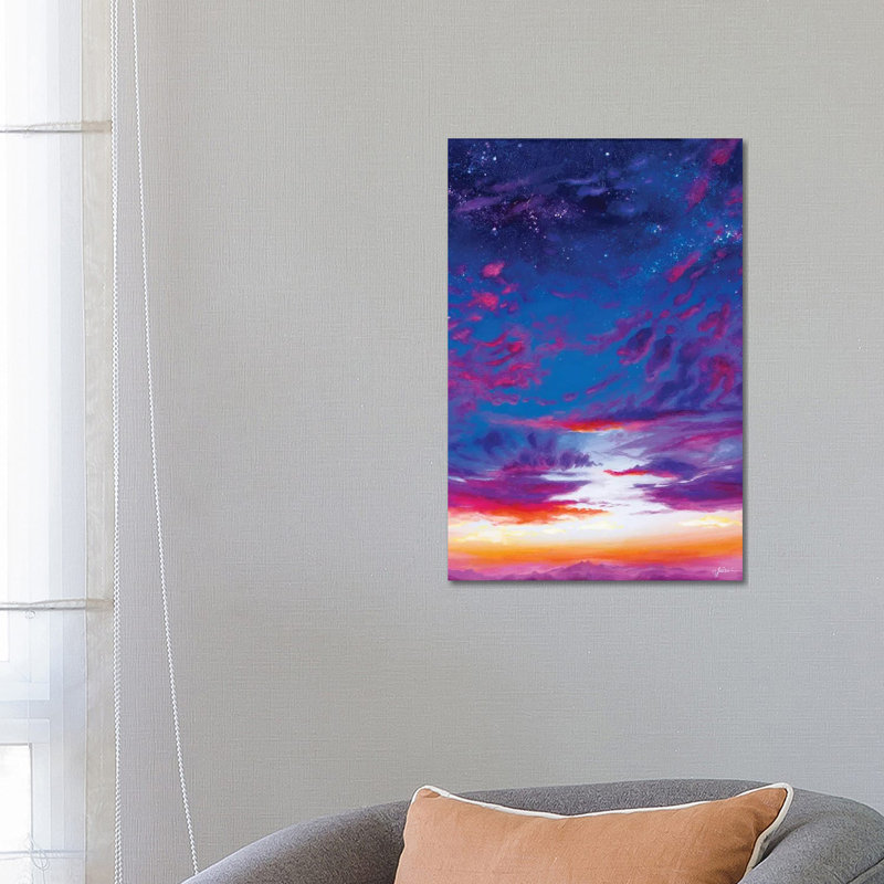 Mountain Twilight II by Andrea Fairservice - Painting on Canvas, 66.04 cm H x 45.72 cm W x 3.175 cm D, Wrapped Canvas