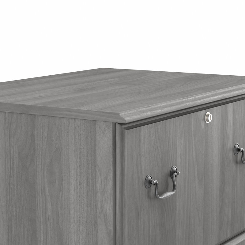 26.85'' Wide 2 -Drawer File Cabinet, Modern Gray