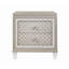 Table de chevet Cross Glam Champagne