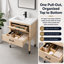 Ensemble de meuble-lavabo simple avec plateau en porcelaine Deon Collection-2093042814-2093425841