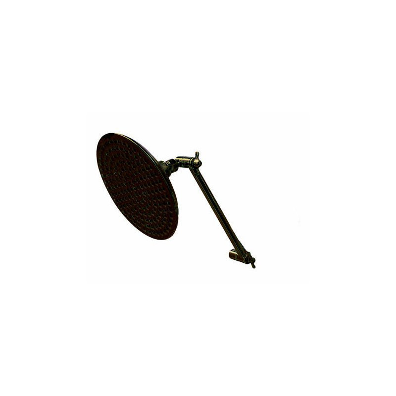 Volume Control Rain Adjustable Shower Head, Oil Rubbed Bronze