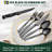 72-Piece Stainless Steel Flatware Set Service for 12