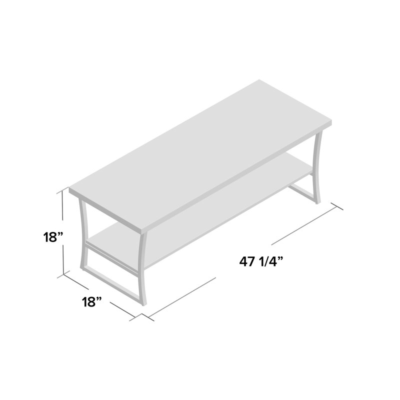 Table basse Mariska, Espresso