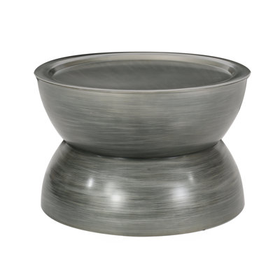 METAL HAMMERED COFFEE TABLE