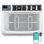 Climatiseur de fenêtre 18 000 BTU Wi-Fi avec chaleur et déshumidificateur