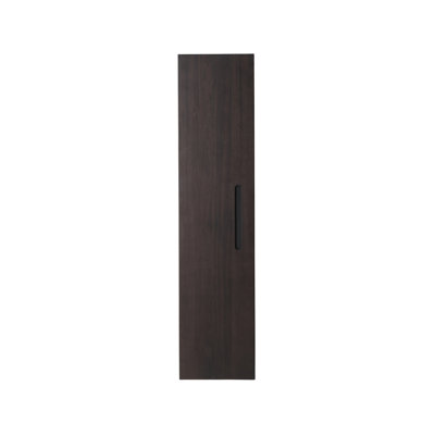 Asgun 13" Natural Oak Veneer engineered plywood Wall Mount Bathroom Side Cabinet