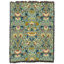 Couverture XL Pure Country Weavers William Morris Lodden - Artisanat - Jeté en coton tissé à la main - fabriqué aux États-Unis (82 x 62)