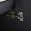 Meuble-lavabo mural 48 po avec lavabo double en résine et 3 portes à fermeture en douceur, emballage Kd
