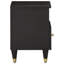 40cm W Solid + Manufactured Wood Bedside Table-101281085