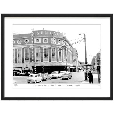 Kingston Upon Thames, Bentalls Corner C1960 by Francis Frith - Single Picture Frame Print