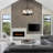 5 - Light Farmhouse Chandelier Modern Chandelier Black Chandelier Dining Table Light