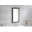 Miroir de salle de bain 40 "x 24" à DEL avec cadre en aluminium-1777798305