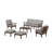 Mission 6 Piece Sofa Seating Group with Cushions-127282079-127282072