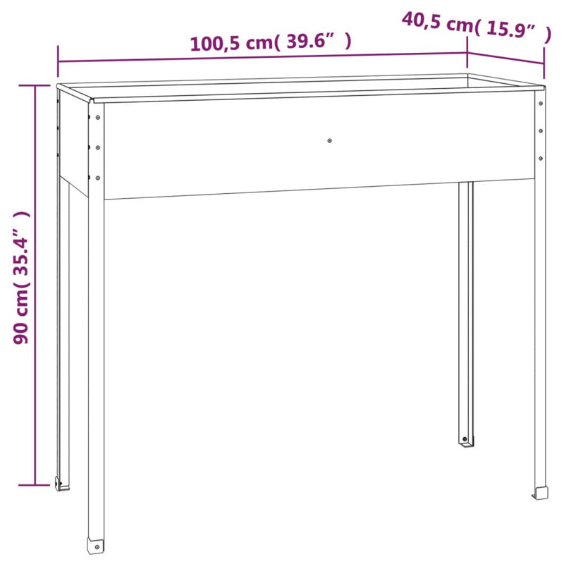 Leodhas Elevated Planter