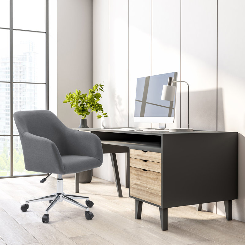 Chaise de travail Marlowe, Gris