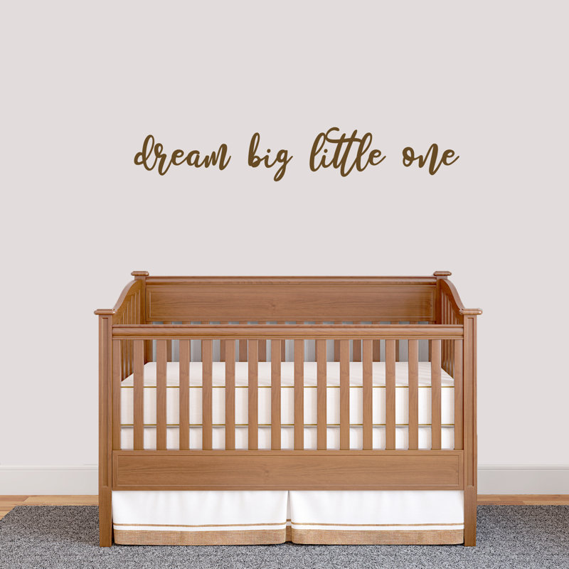Adhésif décoratif « Dream Big Little One », Chocolat
