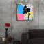 Art mural en verre épique «Treeform No. 2» par Jan Weiss, 24 po x 24 po-117452697