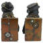 Serre-livres sculpturaux Steampunk